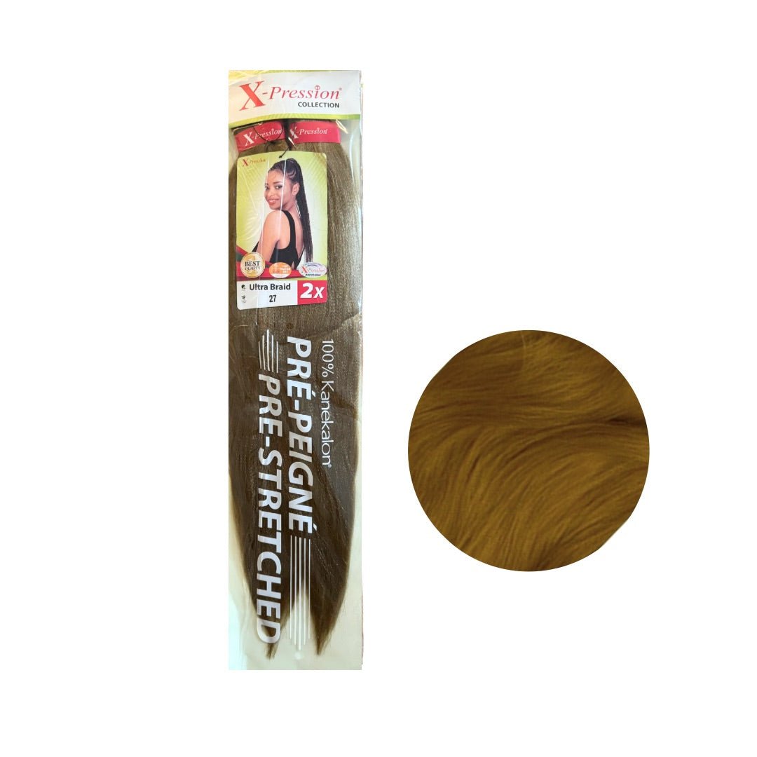 X-Pression - Pre stretched hiuskuitu - Kuituhiukset.fi