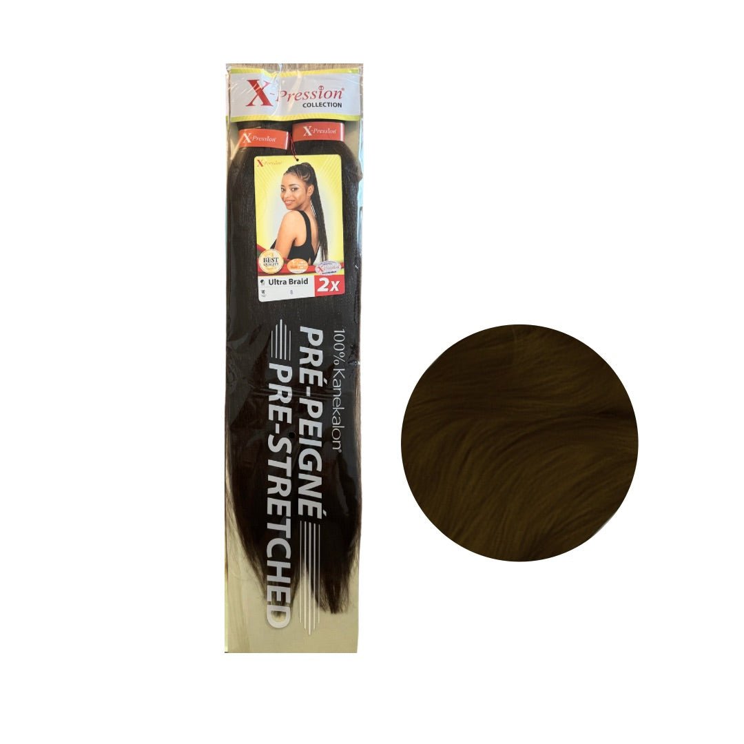 X-Pression - Pre stretched hiuskuitu - Kuituhiukset.fi