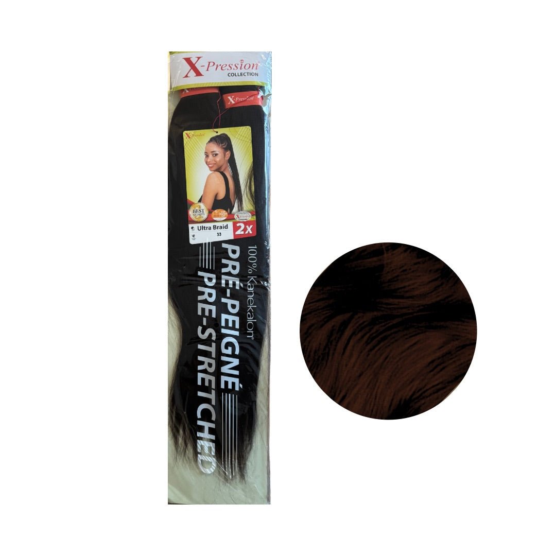 X-Pression - Pre stretched hiuskuitu - Kuituhiukset.fi