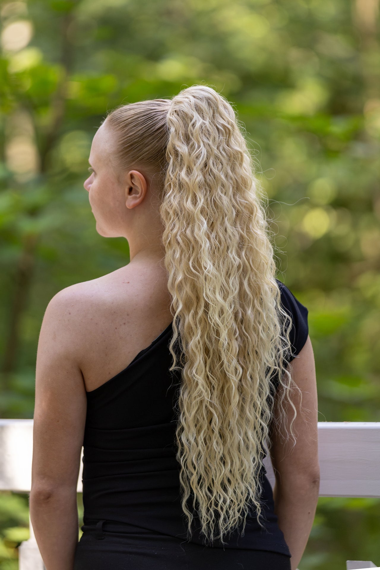 ICHA Beauty Waterwave Kuituhiusponinhäntä 70cm / 28"
