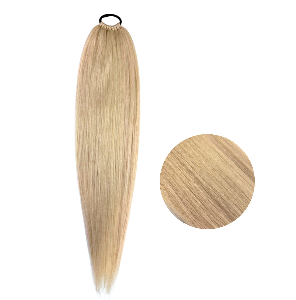 ICHA Beauty Ponytail kuituhiusponinhäntä 70cm kampausesimerkki