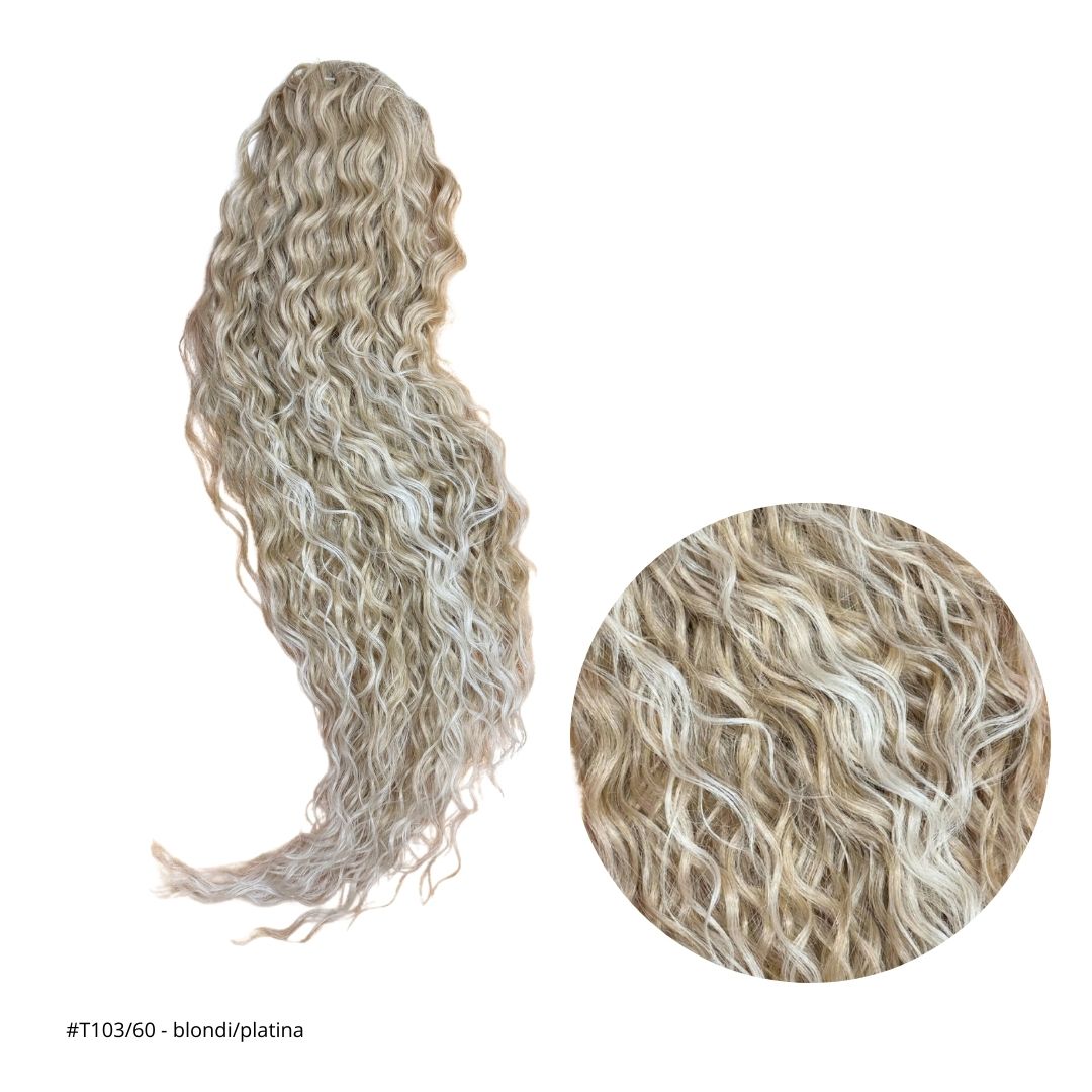ICHA Beauty Waterwave kuituhiusponinhäntä 70cm detaljikuva