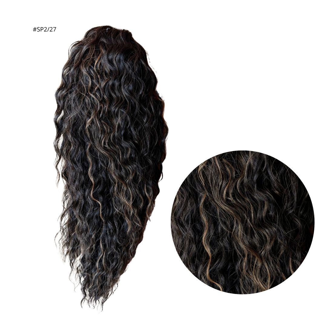 ICHA Beauty Waterwave Kuituhiusponinhäntä 50cm