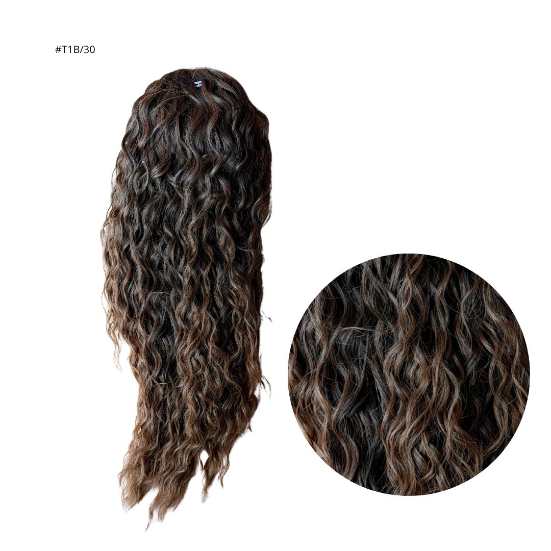 ICHA Beauty Waterwave Kuituhiusponinhäntä 50cm