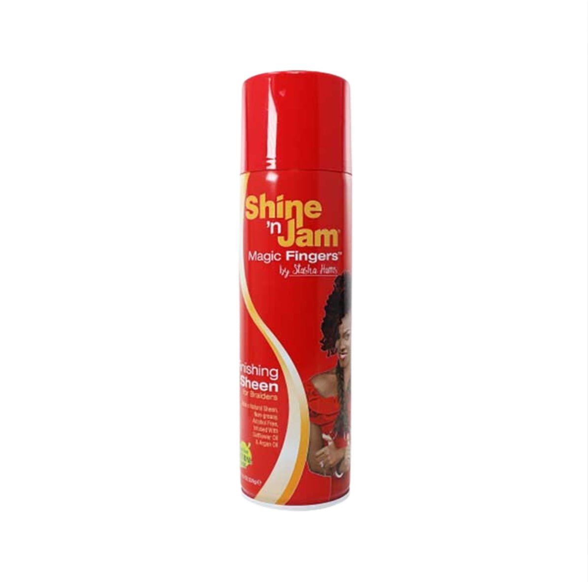 Ampro Shine’N Jam Sheen Spray - kiilto - ja selvityssuihke - Kuituhiukset.fi