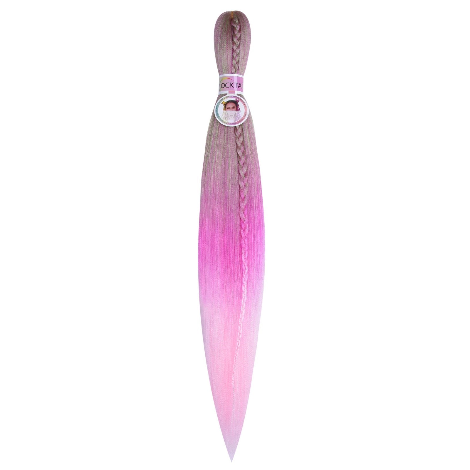 Cocktail PreStretched 3 - värinen 70cm - Kuituhiukset.fi
